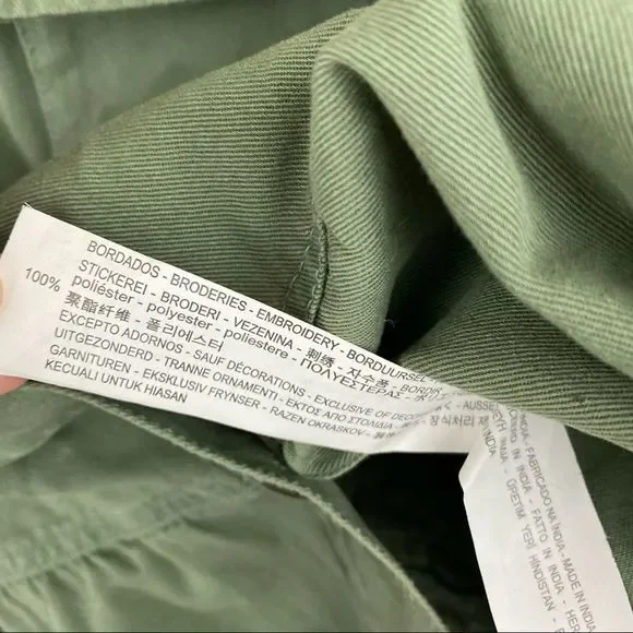 Zara • Tassel Army Jacket Top - Picture 7 of 9